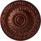 Ekena Millwork Lunel Ceiling Medallion (Fits Canopies up to 3 3/4"), 20 1/4"OD x 1 1/2"P, Antique Copper CM20LUACS - alternate 1